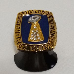 1986 NY Giants Collectable Super Bowl Ring Simms